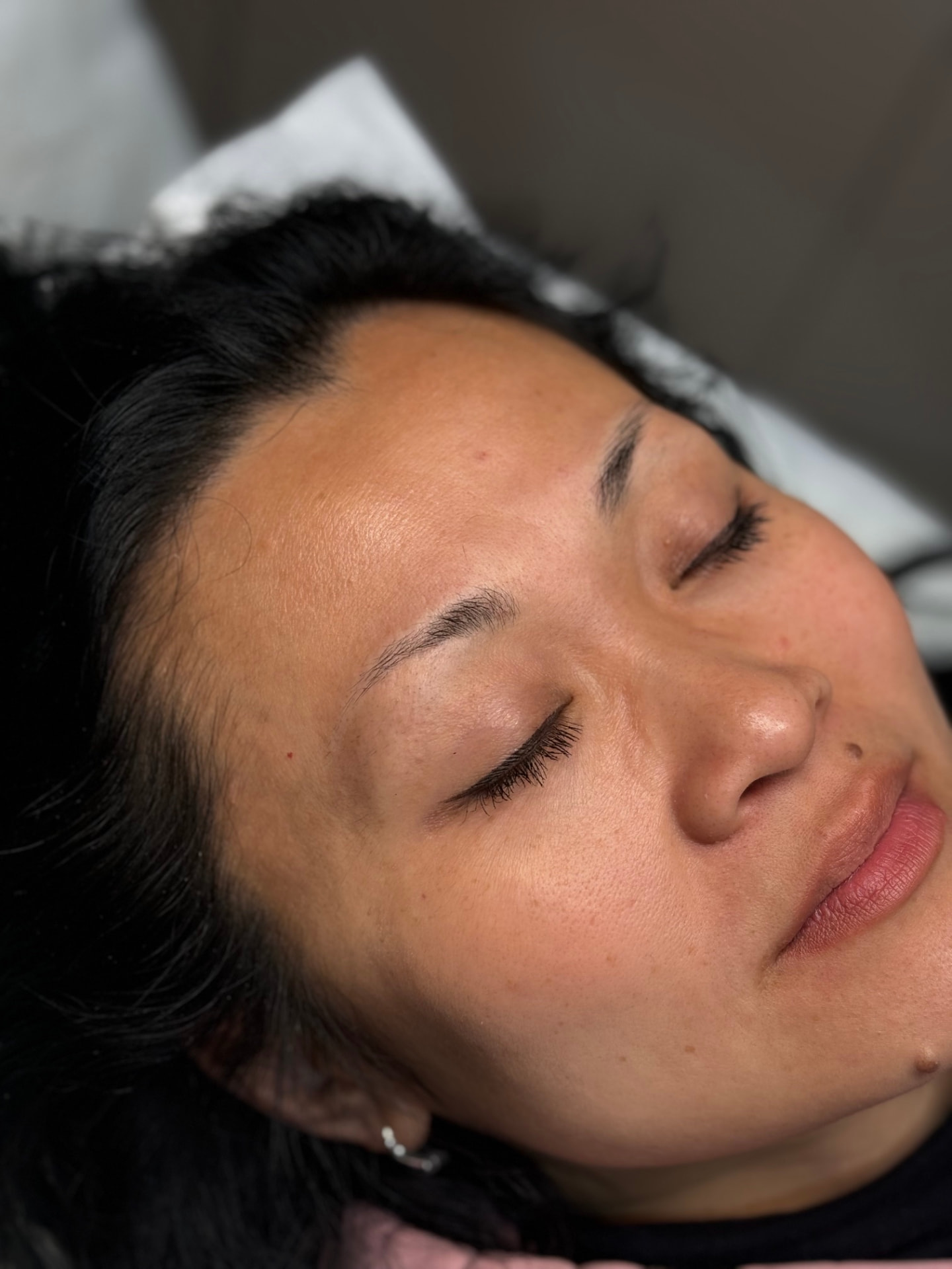 Client 6 before brow treatment