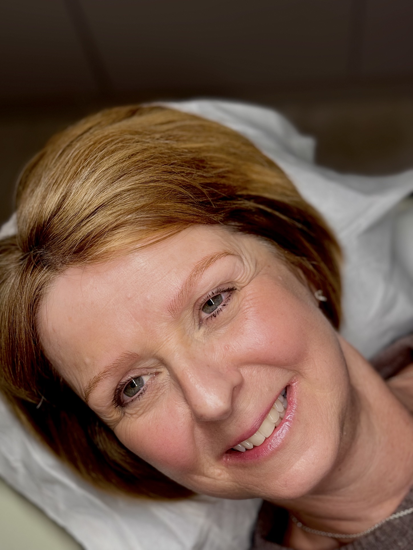 Client 5 after brow treatment